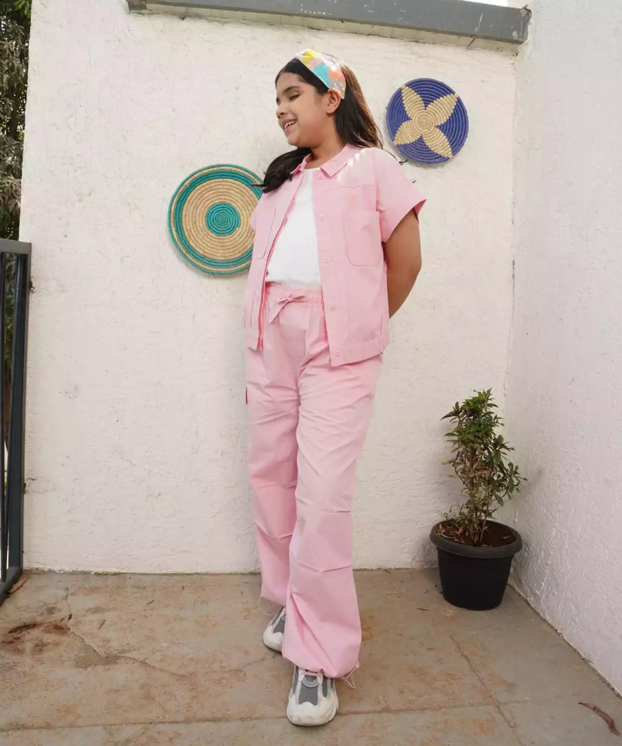 Girls Baggy Cargo Pant