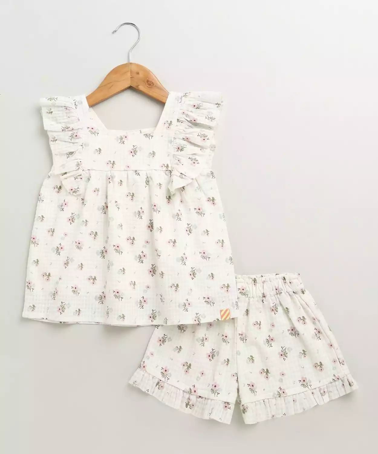 The Blossom Whisper Ruffle Co-ord Set