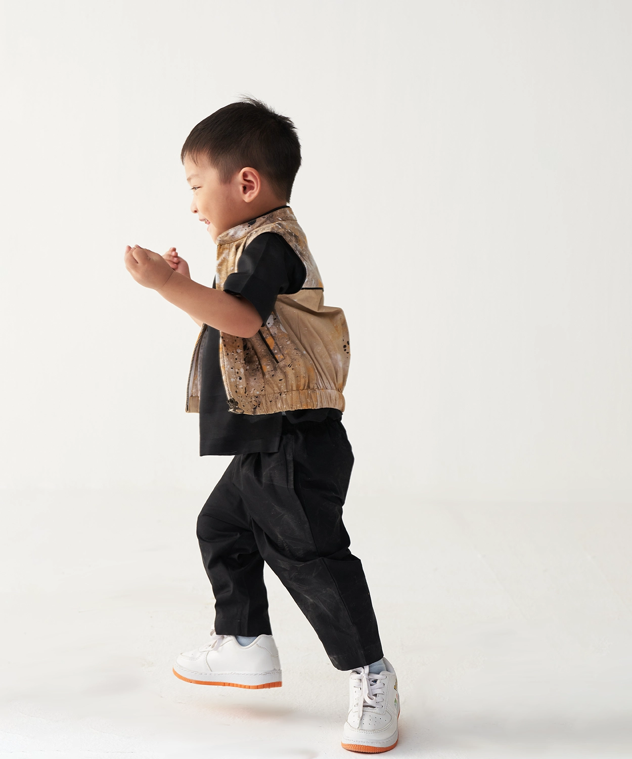 Painter Bomber Jacket With Balck Shirt