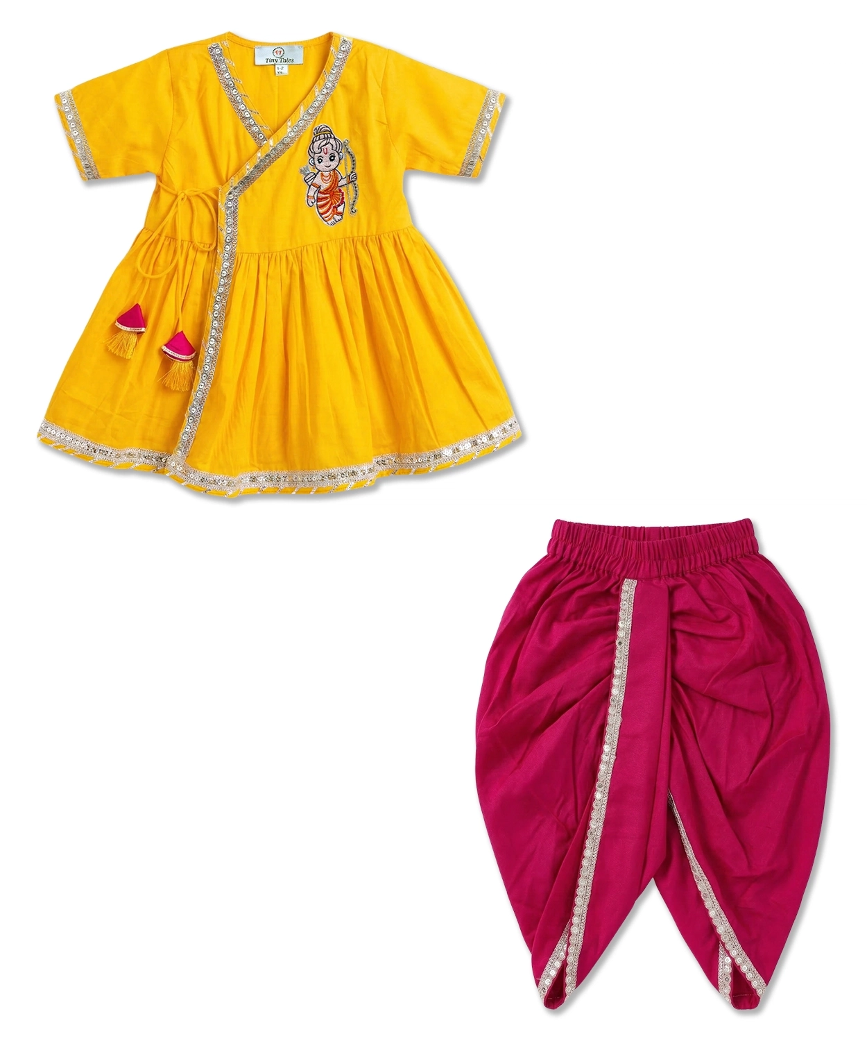 Angrakha with dhoti set