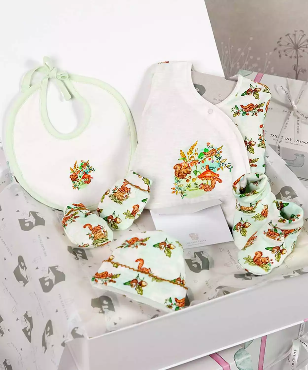 New Born Essential Pure Cotton Baby Apparel Gift Box Set of 5