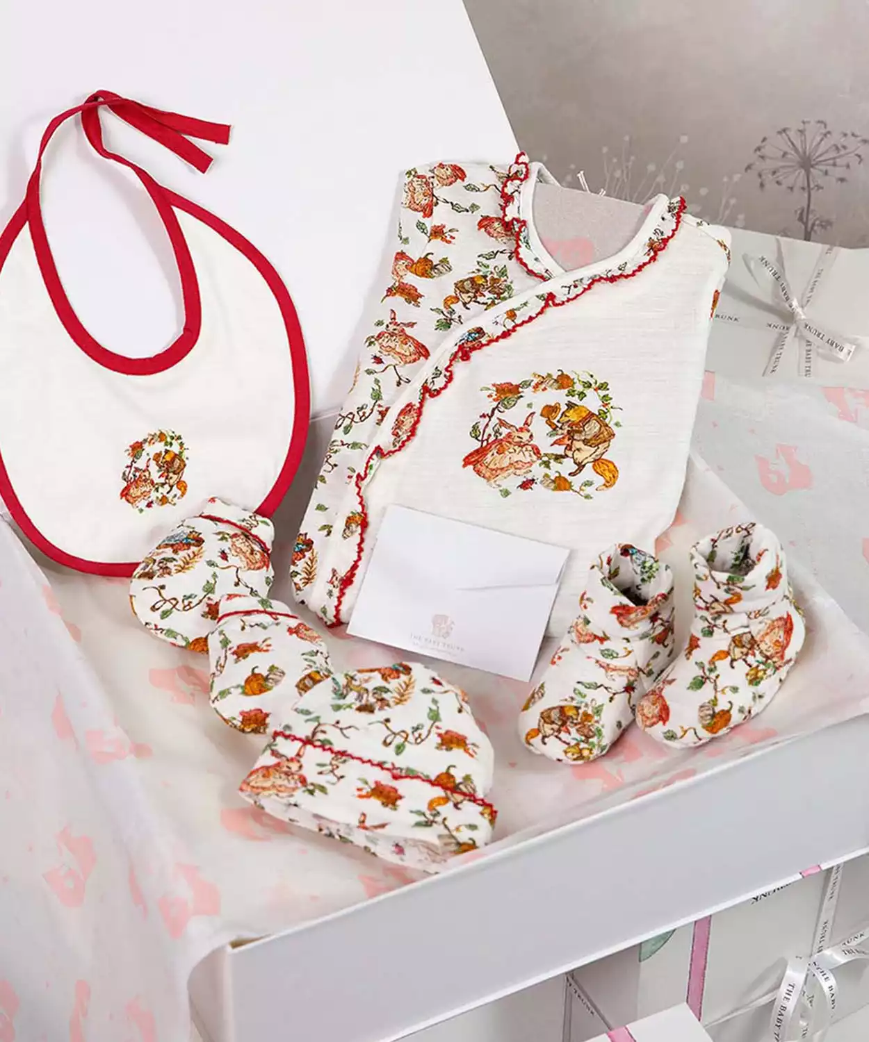 New Born Essential Pure Cotton Baby Apparel Gift Box Set of 5