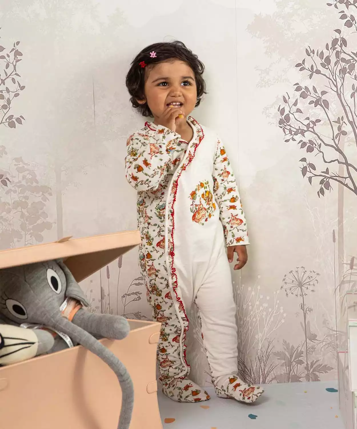 New Born Essential Pure Cotton Baby Apparel Gift Box Set of 5