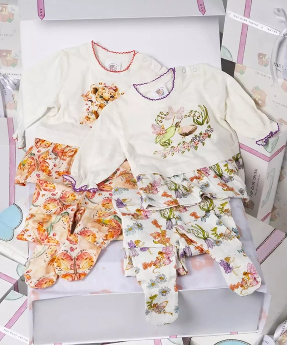 Newborn Cotton Baby Apparel Gift Box Set of 2