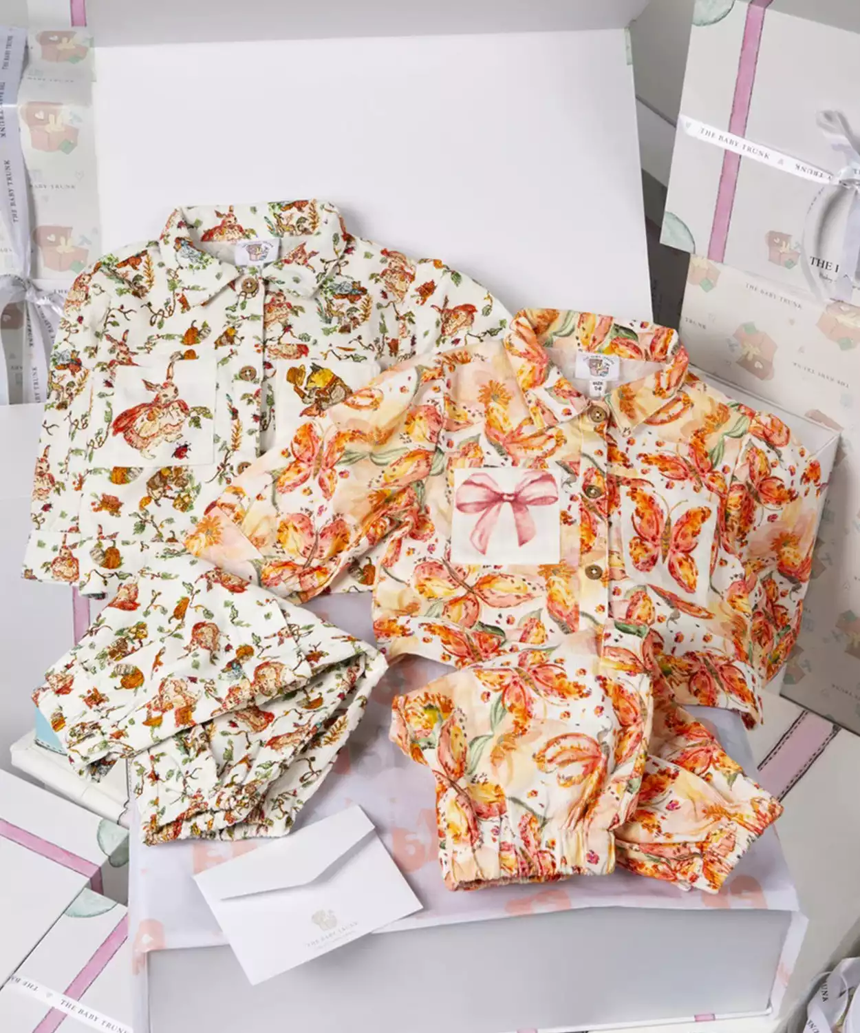 Baby Girl Pure Cotton Baby Apparel Gift Box Set of 2