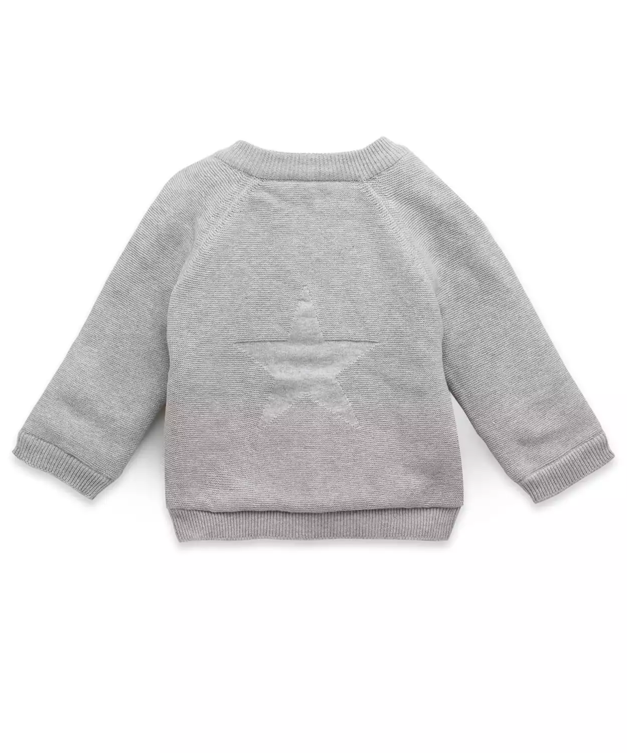 Unisex Grey Mint Sherpa Wollen Button Down Cardigan