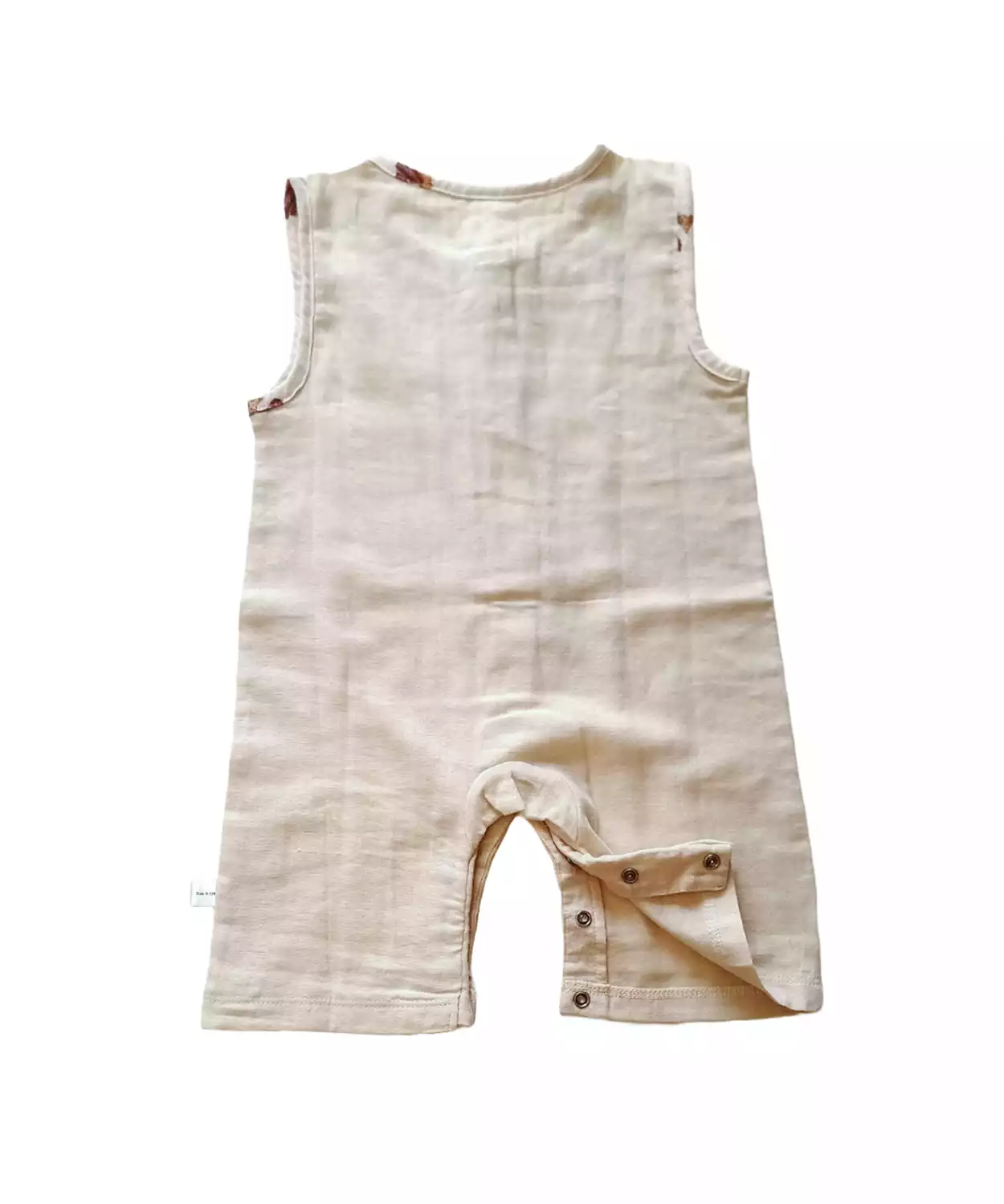 Tickle Camelot Organic Muslin Romper
