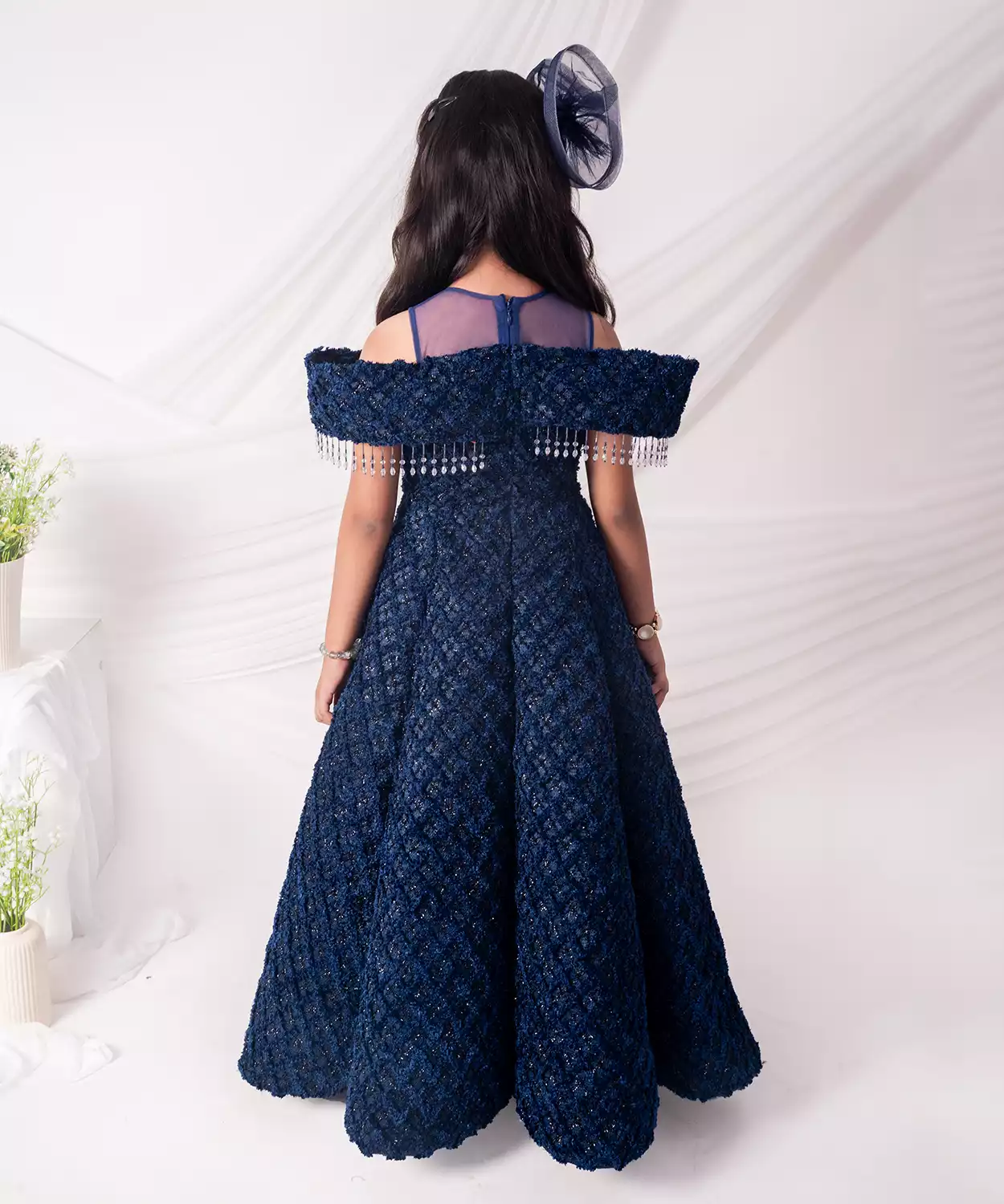 Midnight Elegance Structure Gown