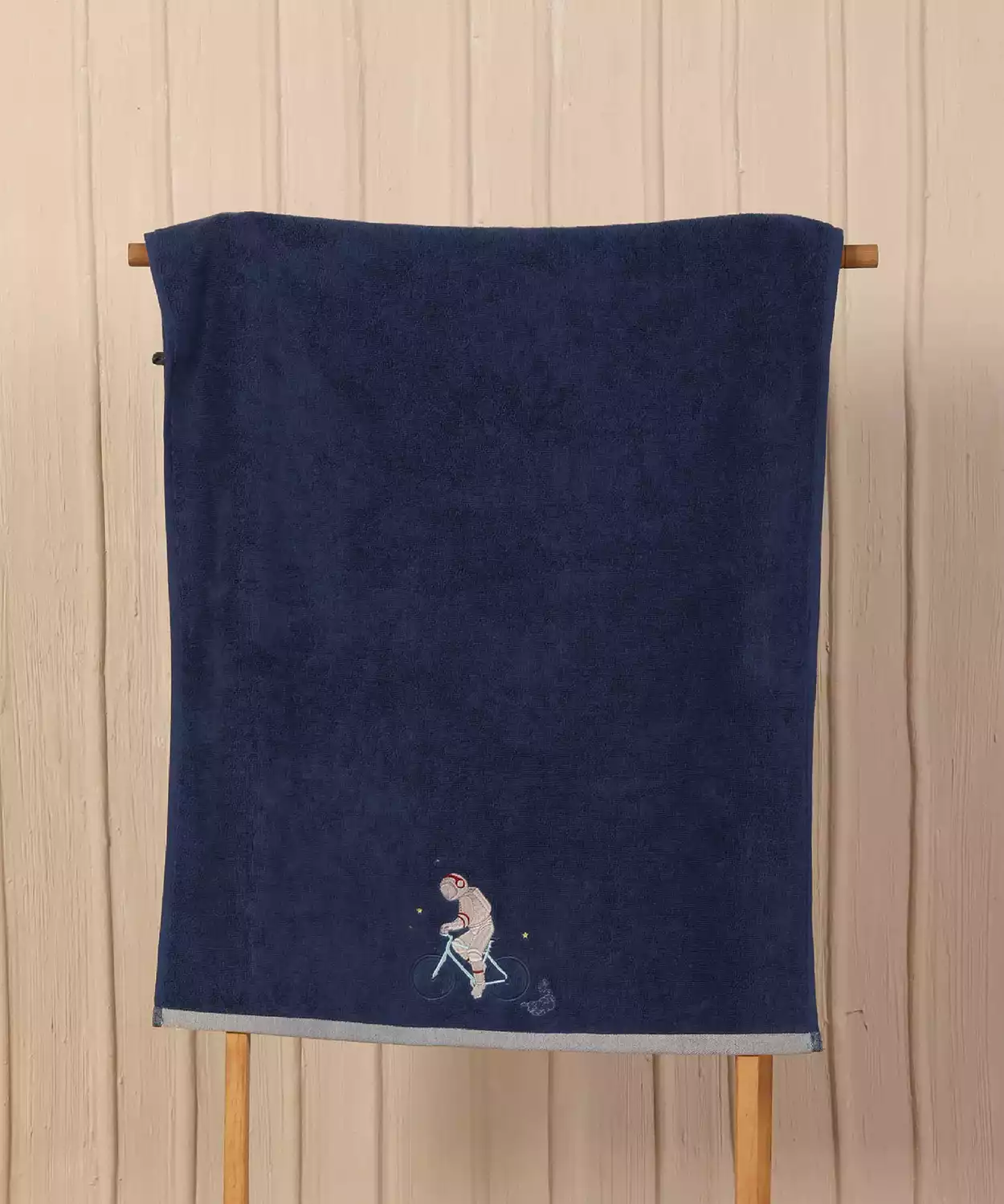 To The Moon And Back Personalised Bath Towel