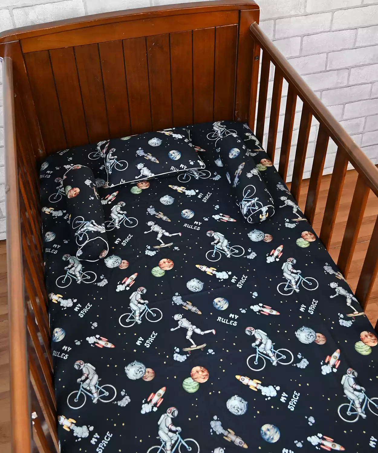 To The Moon & Back - Crib Set of 3