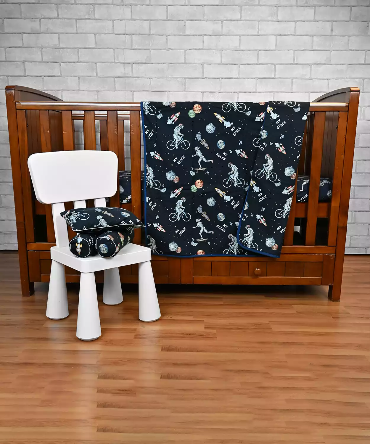 To The Moon & Back - Crib Set of 4