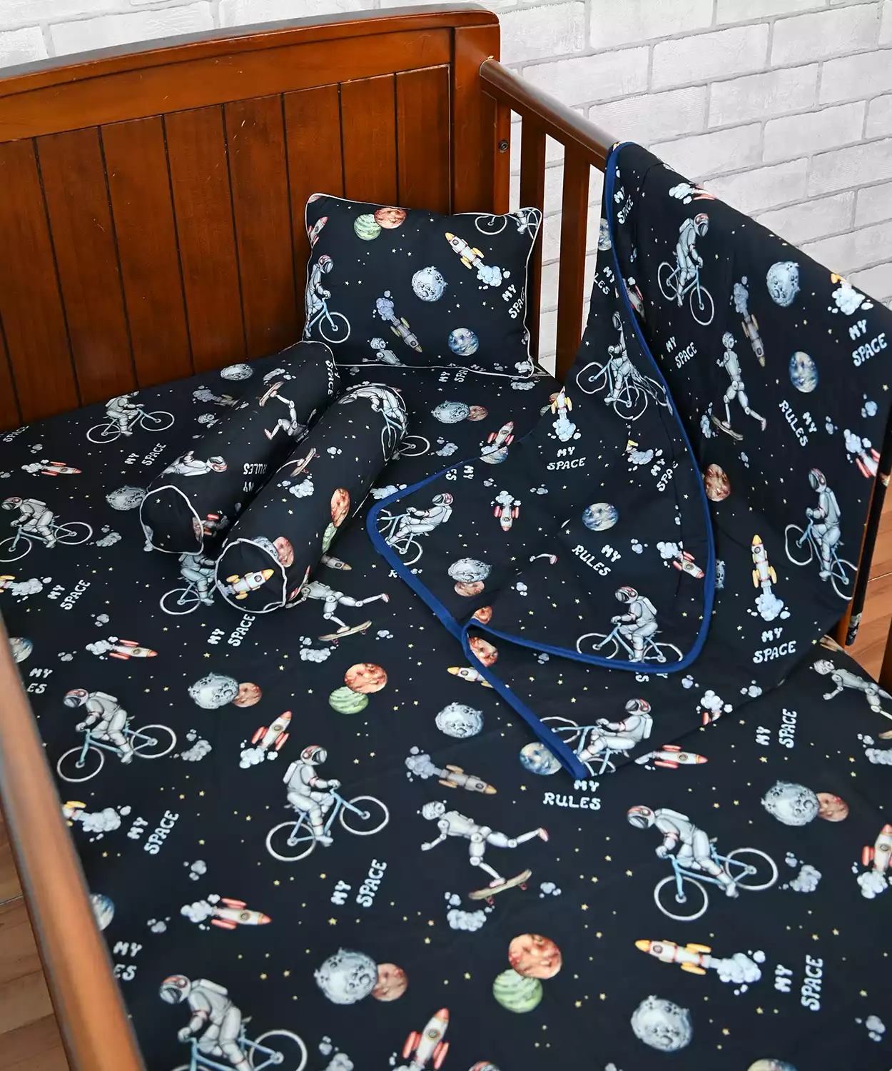 To The Moon & Back - Crib Set of 4