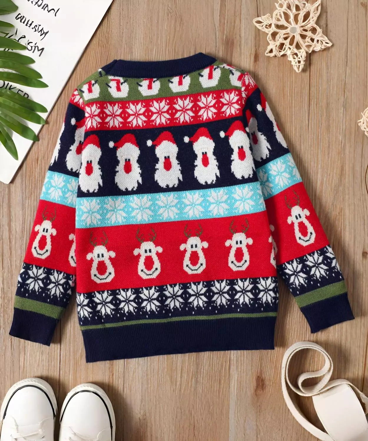 Baby Unisex Warm Santa Sewatshirt