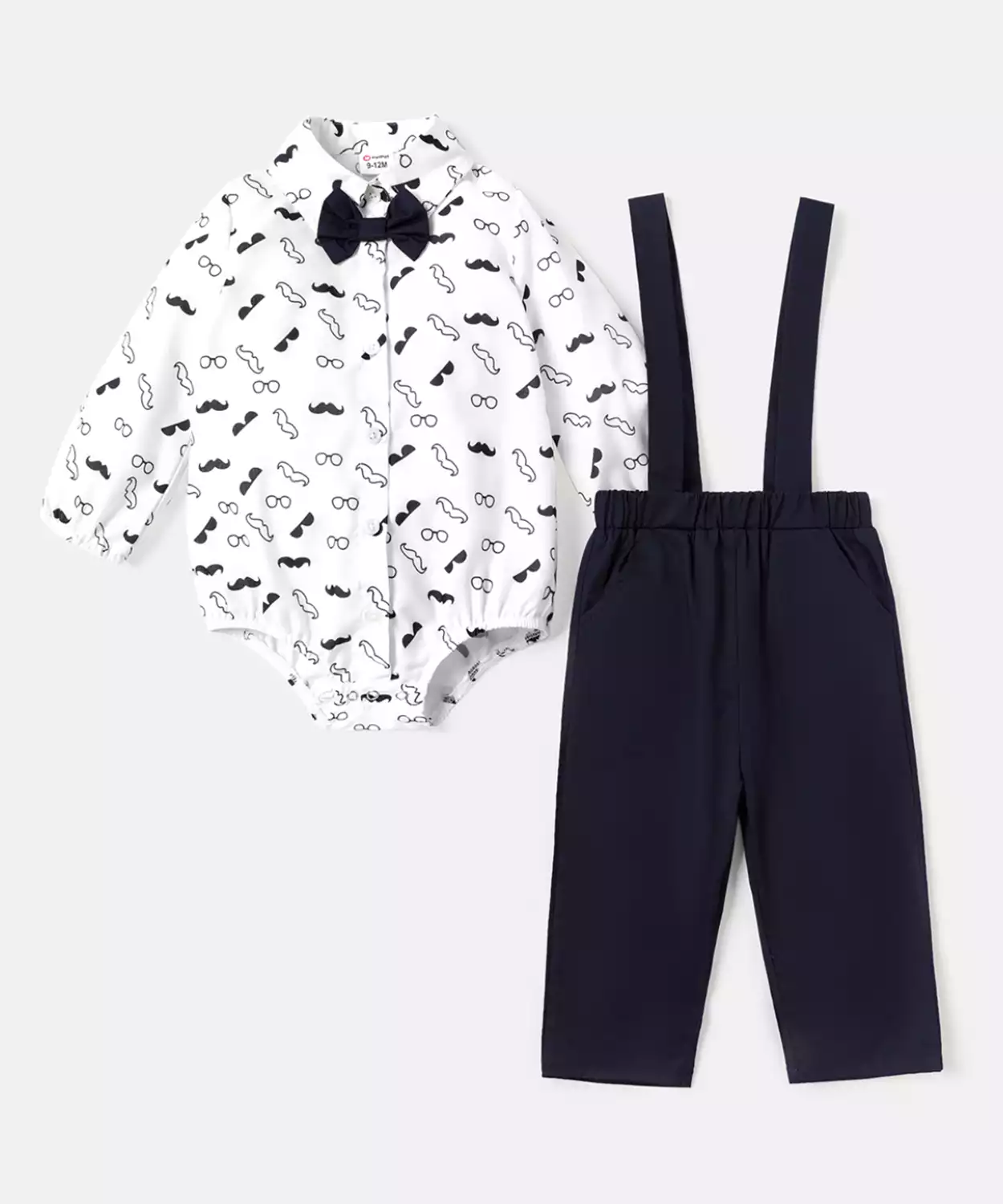 Baby Boy Formal 2Pc Suspender Set