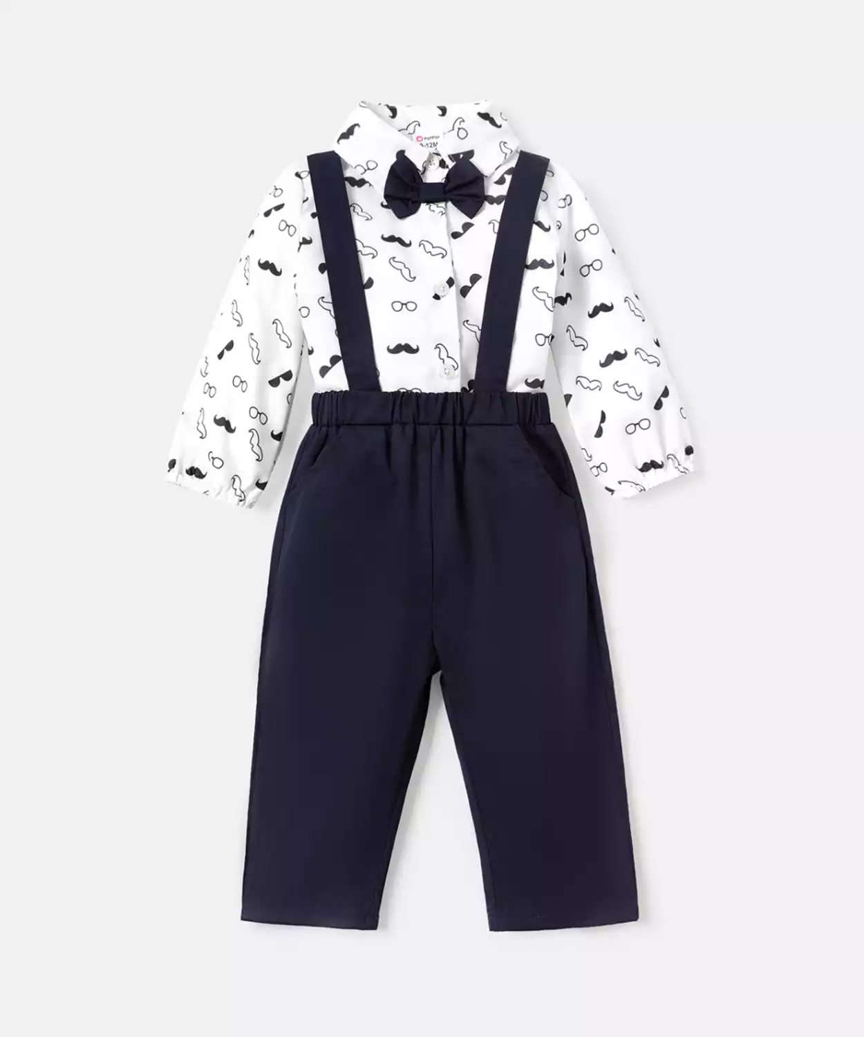 Baby Boy Formal 2Pc Suspender Set