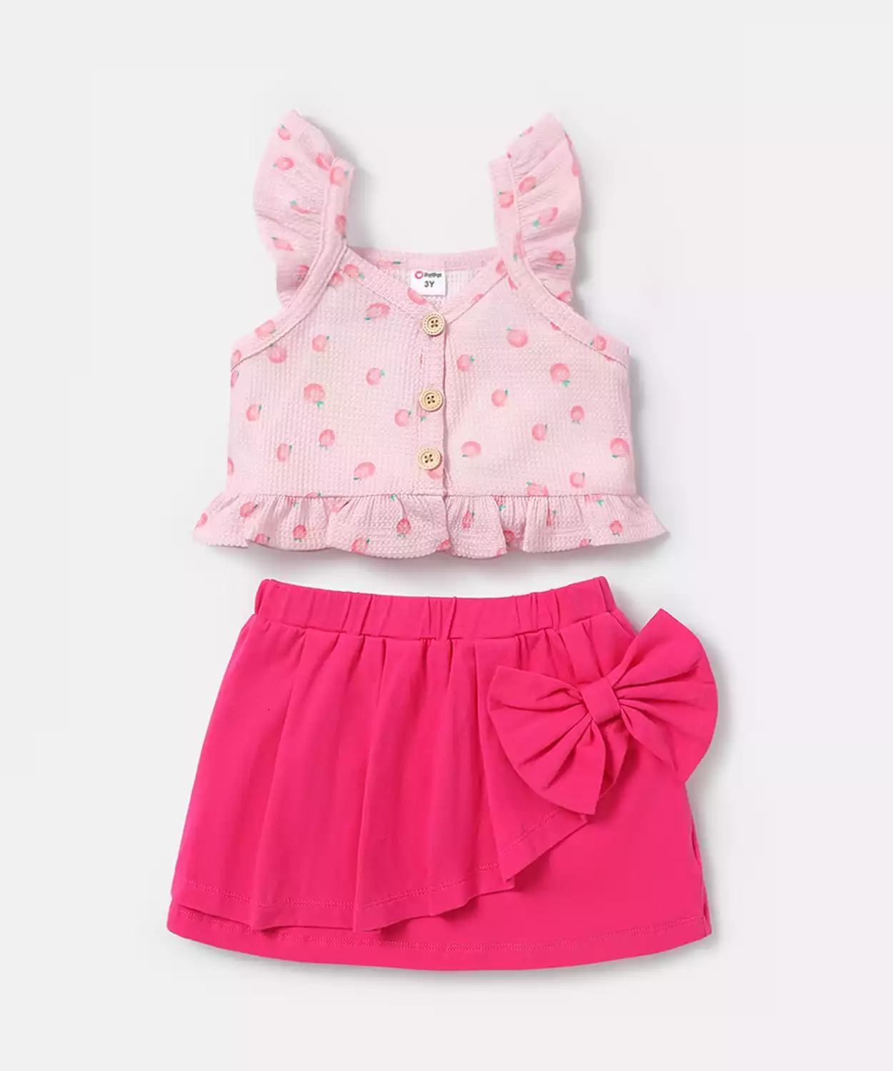 Toddler Girl 2Pc Top And Skirt Set