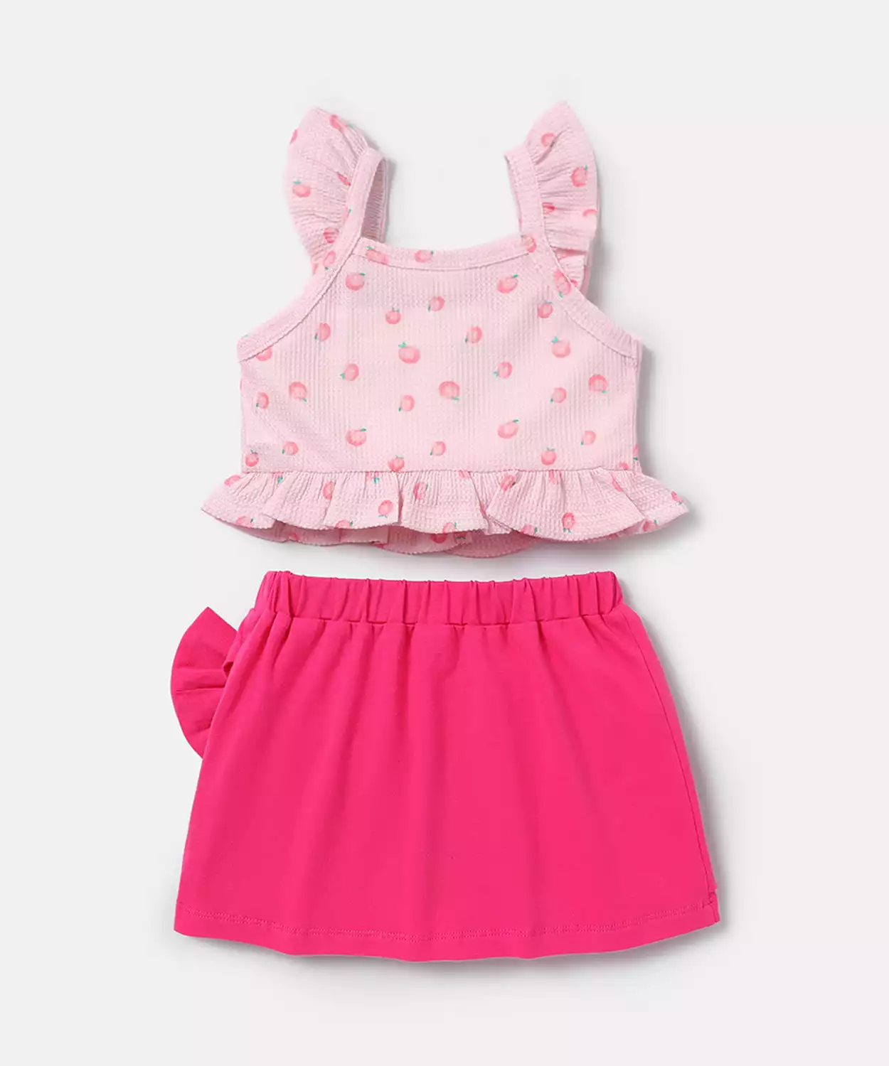 Toddler Girl 2Pc Top And Skirt Set
