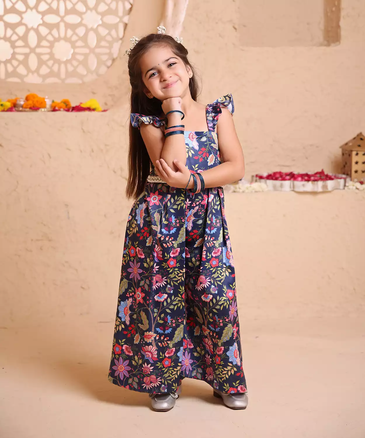 Gulnaar Print Jumpsuit