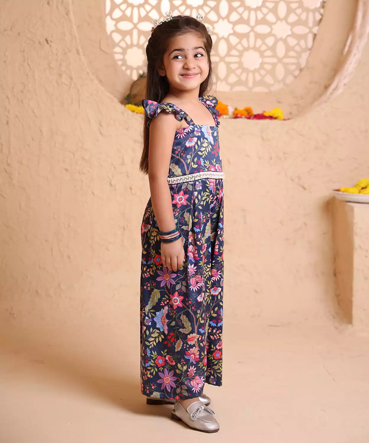 Gulnaar Print Jumpsuit