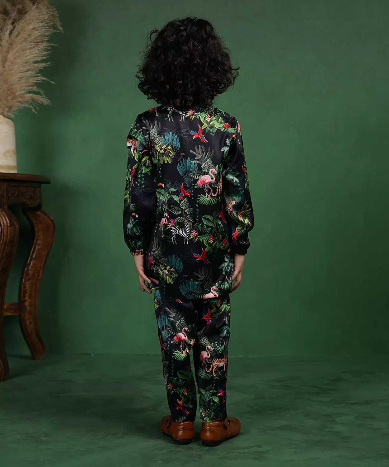 Sherbagh Print Kurta & Jogger Pants Set