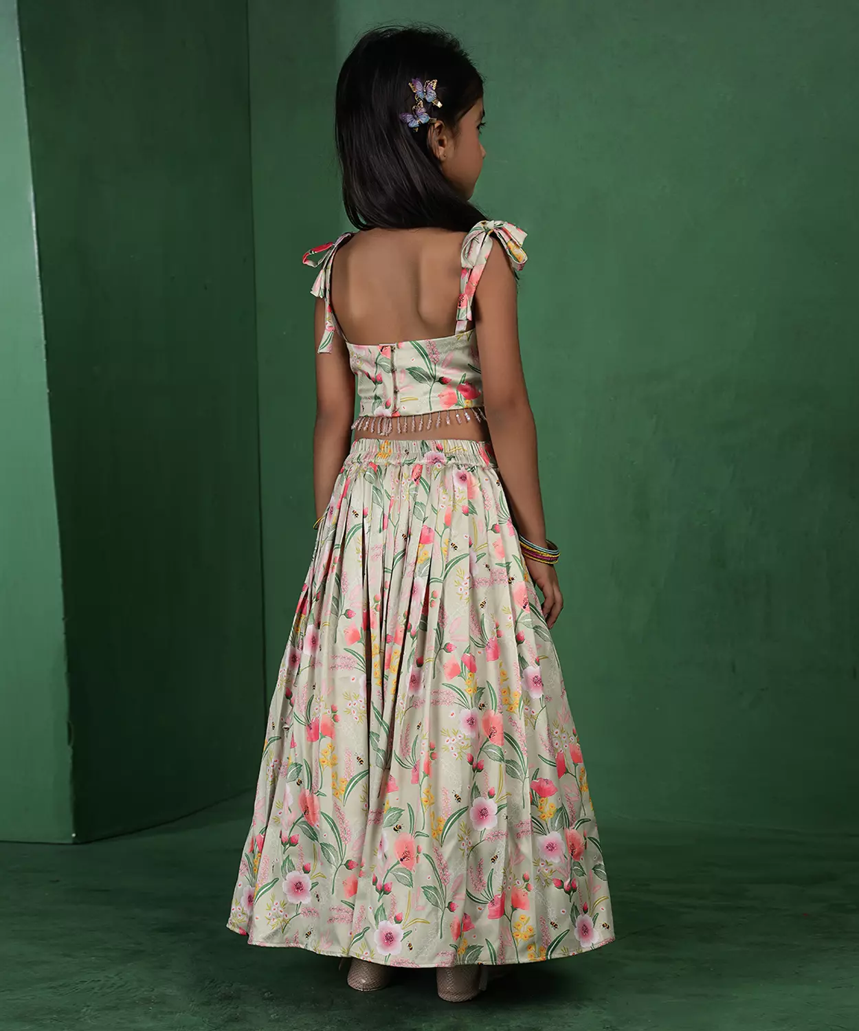 Neembagh Print Lehenga Set