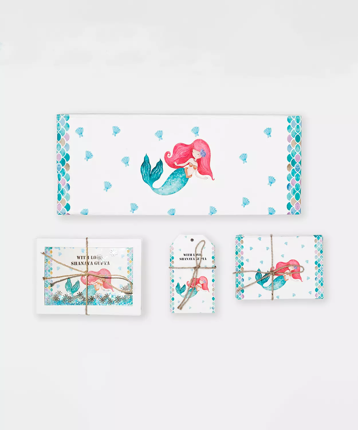 Mermaid Kisses Gift Tag