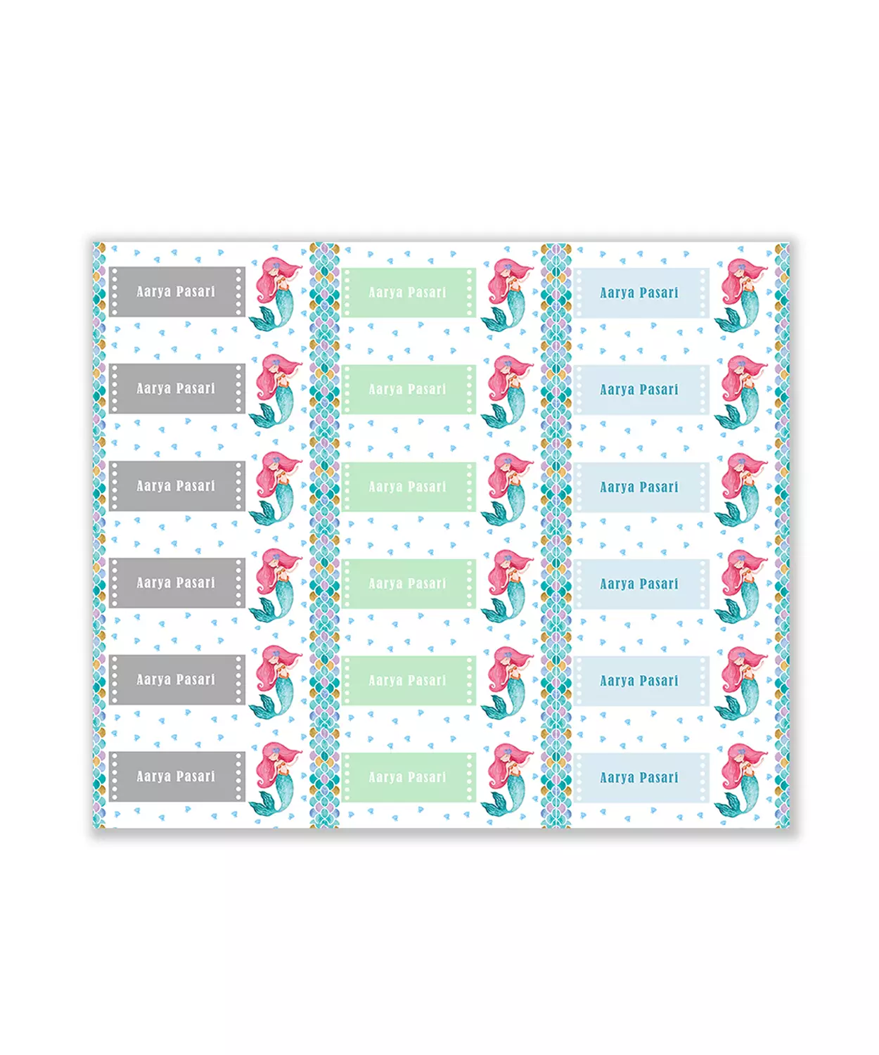 Mermaid Kisses Waterproof Sticker
