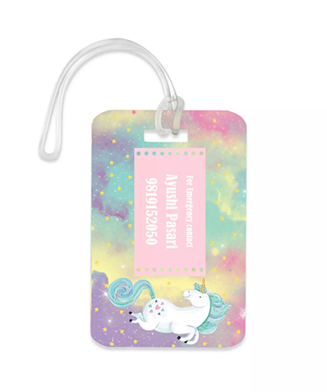 Unicorn Magic Luggage Tag
