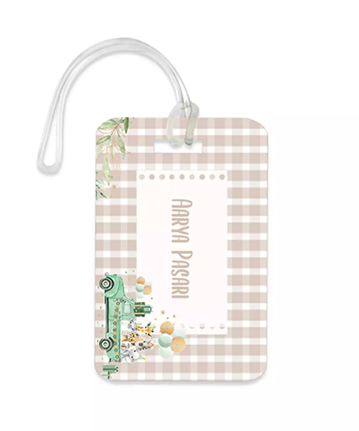 Safari Fun Luggage Tag