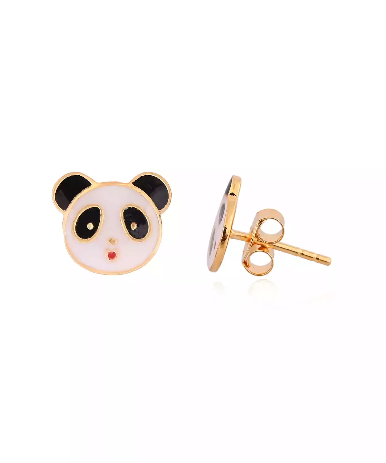 Panda Earrings