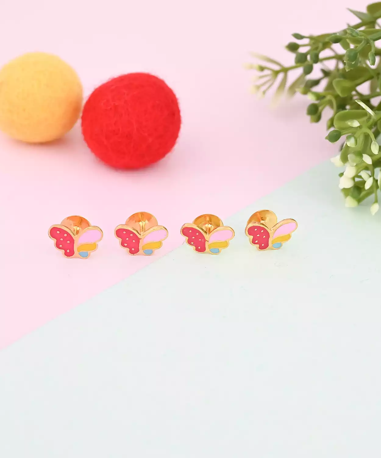 Butterfly kurta Buttons