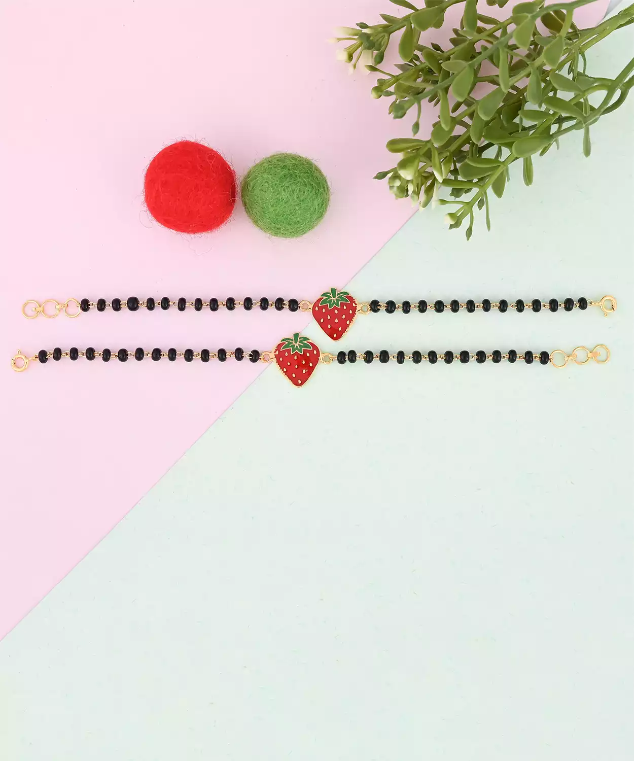 Strawberry Nazariya Pair 