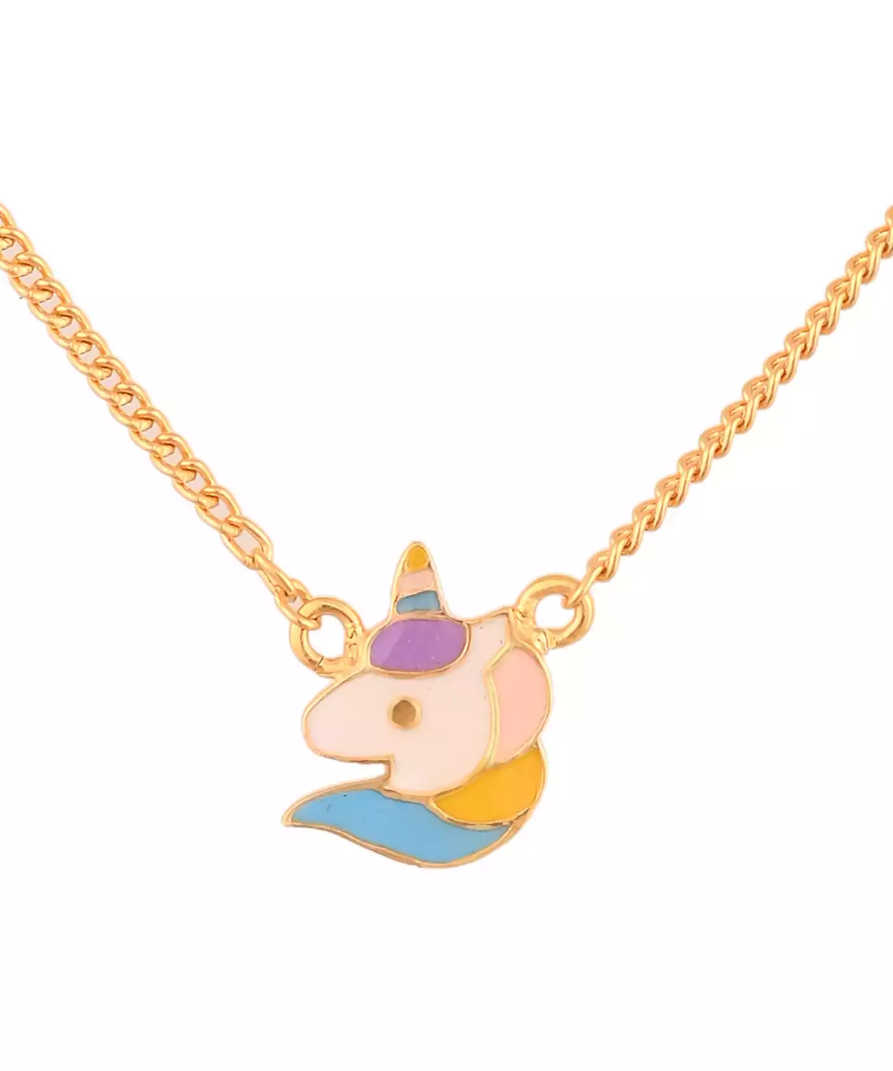 Unicorn Pendant with Chain