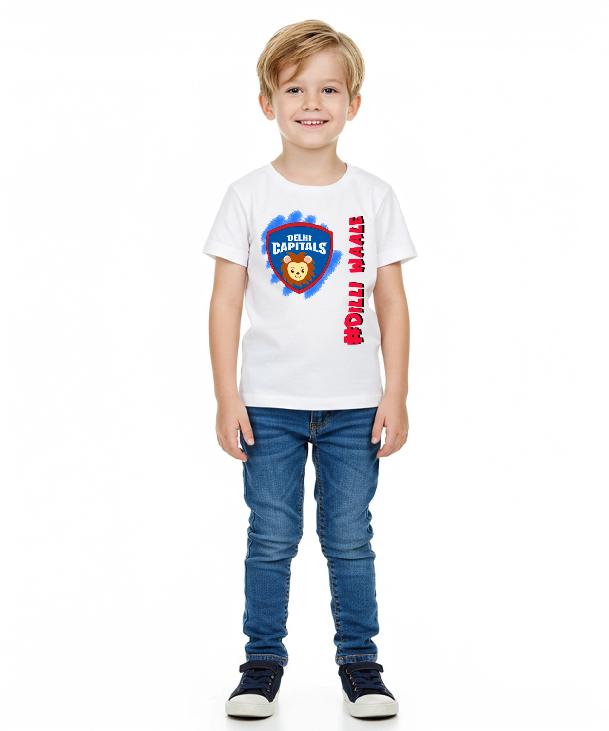 Personalised Delhi Capitals T-Shirt