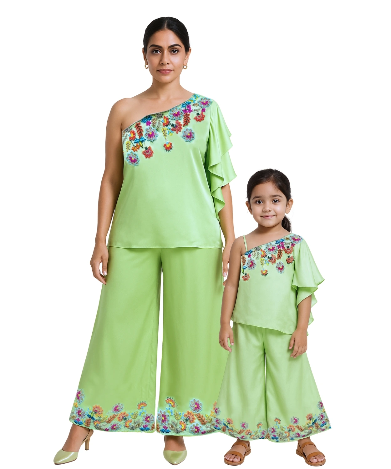 Mine me Embroidered Kurta and Palazzo set