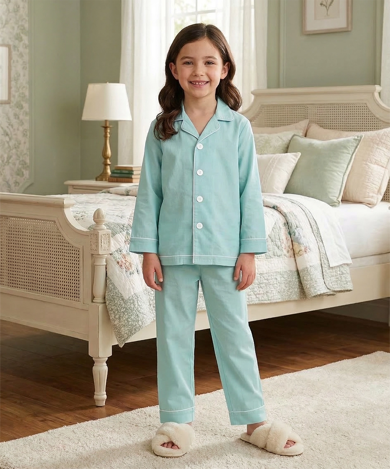 Light Blue Night Suit