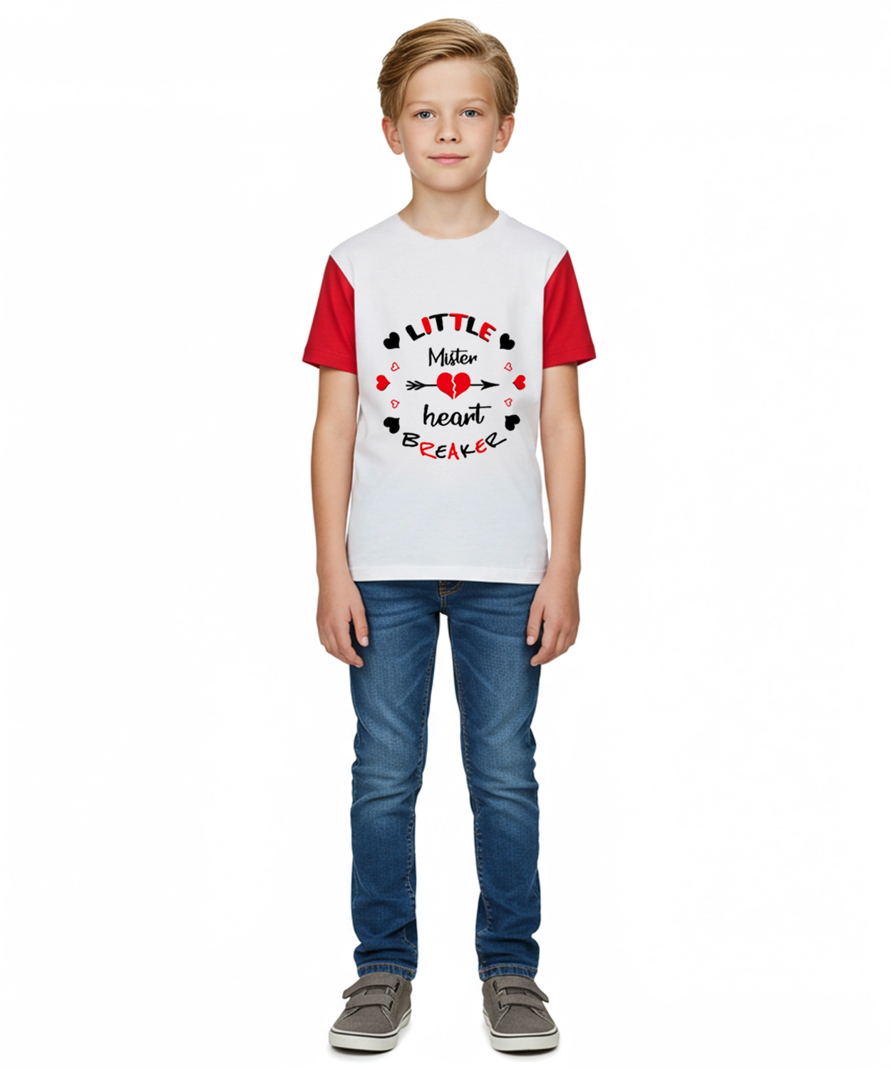 Personalised Mister Heartbreaker Red Alert T-Shirt