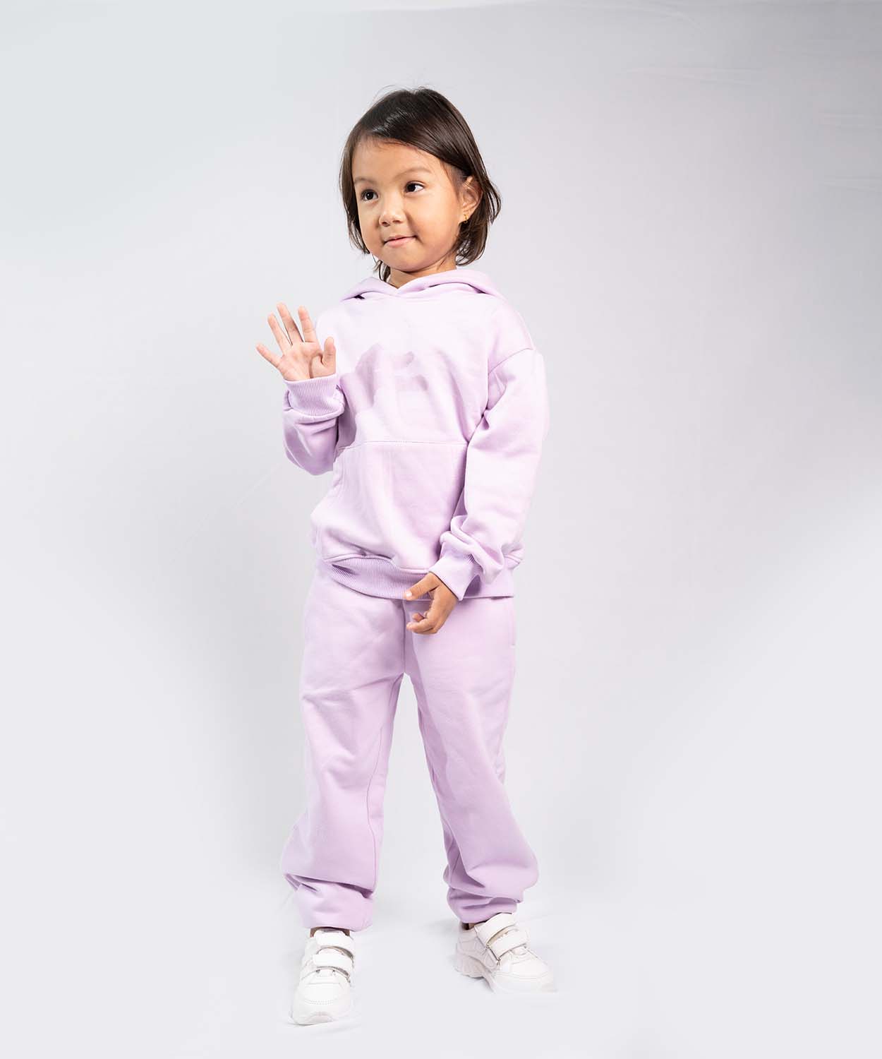 Lavender Dew Hoodie Set in Fleece