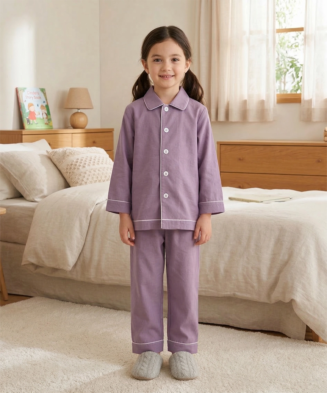 Lavender Night Suit