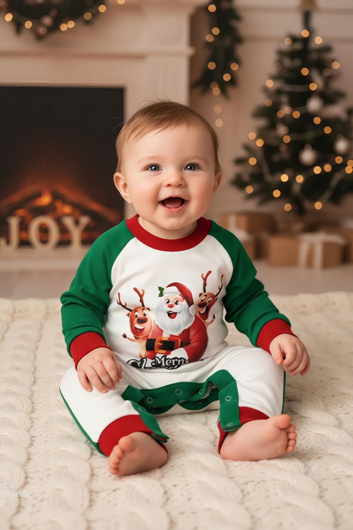 Merry Christmas Santa Romper