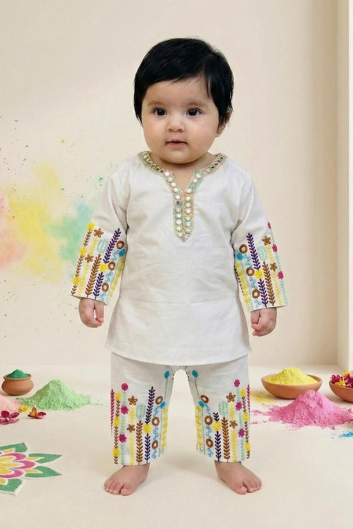 Kurta Style Romper Set
