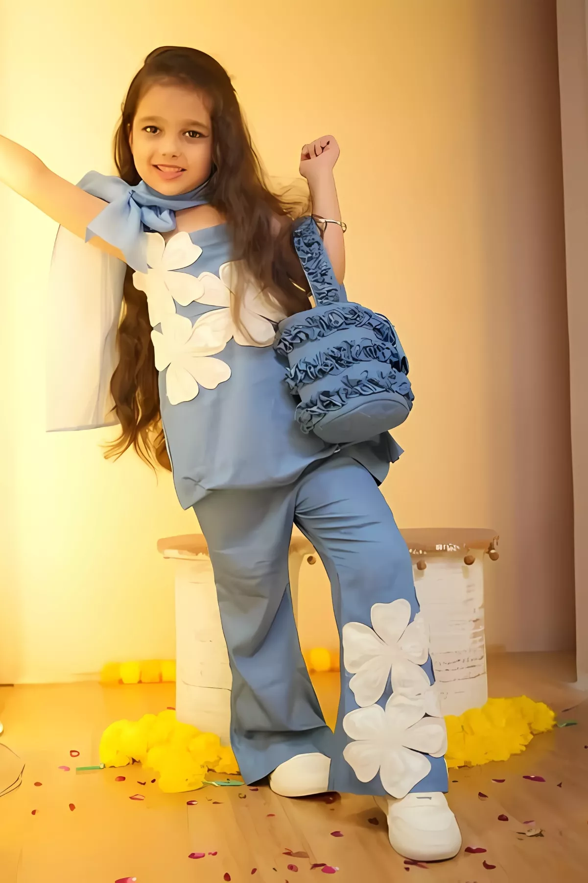 Denim Blue Co-Ord Set